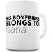 Berry Prints 11 OZ This Boyfriend Belongs to Personalised Coffee Mugs for Tea Hot Chocolate - Ceramic Cups for Valentine Birthday Gift Home and Office