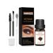 Simpout Purely Natural Eyebrow Henna  Instant Brow Color Kit  Professional Spot Coloring  DIY Henna Eye Brow Coloring Kit at Home and Salon  Easy to Use (E02 Dark Brown)