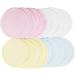 Milisten 8Pcs Reusable Bamboo Makeup Remover Pads - Eco-Friendly Cotton Rounds for Face & Nail Polish - Washable Facial Towels - Buy Online on SooperMarket.com
