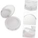 HAPINARY 4 Pcs Storage Box Refillllable Powder Case Face Powder Case Cosmetic Powder Container - Buy Online on SooperMarket.com