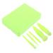 NOLITOY 1 Set Makeup Brush Set Foundation Brush Makeup Mirror Makeup Brush for Lip Small Cosmetic Brush Soft Bristles Makeup Brush Miss Eye Shadow Brush Artificial Fiber Soft Fur 9.50X3.00X2.00CM Green