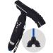 Adjustable Walking Stick Blue Smart Anti Slip Quad Cane for Seniors with Radio for Elderly LED Guide Light - Buy Online on SooperMarket.com