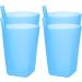 MAGICLULU 4Pcs Kids Sippy Cups with Built-in Straw - BPA-Free Plastic Containers for Milk and Water (Random Color) - Buy Online on SooperMarket.com