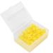 100 Non-Toxic Silicone Dental Color Code Rings - Yellow Orthodontic Instrument Bands for Easy Identification - Buy Online on SooperMarket.com