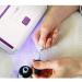 Professional LED UV Nail Lamp - Fast Drying Safe for Home & Salon Use Compatible with CND Gelish OPI & More - Buy Online on SooperMarket.com