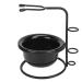Men's Shaving Brush Holder Dustproof Metal Holder Household Portable Shaving Bowl for Men