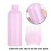 Professional Hair Dye Applicator Bottle with Graduated Scale & Brush | Root Comb Tool for Precision Hair Coloring - Pink - Buy Online on SooperMarket.com