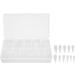 Long Clear Fake Nails Set Ultra Thin Breathable ABS Material Suitable for Acrylic Nails Dip Powder and Gel Polish 550 Pieces for Nail Salon Home DIY Weddings Halloween - Buy Online on SooperMarket.com