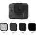 LENSKINS 4-Pack Lens Filter ND8 ND16 ND32 CPL for GoPro Hero 8 Black - Lens Protector and Accessories - Buy Online on SooperMarket.com