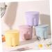 FOMIYES 8 Sets Pp Washing Bowl Makeup Brush Cleaning Mat Makeup Brush Cleaner Bowl Cleaning Tools Portable Washers Eyeshadow Brush Cleaner Bowl Beauty Kit Make up Cleaning Bowl Silica Gel - Buy Online on SooperMarket.com