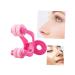 Angoily Nose Straightening Clip & Slimming Tool | Double-Effect Nose Shaping & Blow Dryer Stand | Cow Ears Headband - Pink - Buy Online on SooperMarket.com
