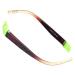 Ranara replacement glasses end tips glasses legs glasses accessories 1 pair of children's glasses replacement silicone insert bayonet glasses frame spare parts brown