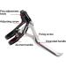 Bibike Ultralight 4-Finger Aluminum Alloy Brake Lever - Silver - Buy Online on SooperMarket.com