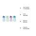NUK Gerber Graduates Fun Grips Hard Spout Sippy Cups 10oz 4-Pack - Assorted Colors - Buy Online on SooperMarket.com