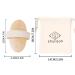 Zhurson Oval Dry Brushing Body Bath Brush - Natural Bristles for Exfoliation and Circulation Boost - Buy Online on SooperMarket.com