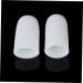 Gel Toe and Thumb Protector Pair for Shoes - White Foot Care Sleeve for Blisters and Comfort - Buy Online on SooperMarket.com