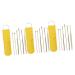 Healvian 3 Sets Ear Picking Tool Earring Kit Earring Cleaner Ear Cleaners Earwax Cleaner Tool Ear Wax Picking Tool Ear Picker Stainless Steel Golden Ear Wax Remover Ear Wax Cleaner Massage Goldenx3pcs 11.5X2.7X1cmx3pcs