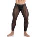 MIZOK Men's Mesh Yoga Pants Compression Tights Medium Black - Buy Online on SooperMarket.com