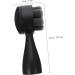 minkissy Manual Face Brush Manual Facial Brush Face Exfoliator Face Brush Black 12.5X5X5CM - Buy Online on SooperMarket.com