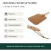 Hofmeister Wooden & Leather Fly Clapper - Effective Insect Defense Tool for Home | Get Yours Today! - Buy Online on SooperMarket.com
