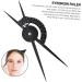 PLAFOPE Eyebrow Positioning Ruler Eyebrow Measure Tool Tattoos Measure Tool Draw a Line Balance Ruler - Buy Online on SooperMarket.com