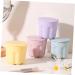 minkissy 10 Sets Pp Washing Bowl Silicone Rinsing Bowl Brush Cleaning Tool Make Brush Cleaning Bowl Cosmetic Scrubber Mat Brush Clean Bowl Cleaner Silica Gel Makeup Brush - Buy Online on SooperMarket.com