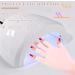 Betinyar 2 Sets of UV Gloves for Gel Nails UPF50+ Fingerless UV Light Gel Nail Gloves UV Protective Gloves(Pink) - Buy Online on SooperMarket.com