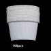 100PCS White Cardboard Wax Paper Cups for Hair Removal Bean Tools & Butter Beans - Buy Online on SooperMarket.com