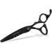 Purple Dragon 440C Hair Salon Cutting Shear & Thinning Scissor Set 6 Inch with Bag - Professional Japan Barber Hairdressing Shears - Buy Online on SooperMarket.com