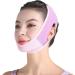 Chin Strap for Double Chin for Women Soft V Line Face Lifting Chin Strap Double Chin Reducer Slimming Face Mask Lifting Belt (Purple Pink) - Buy Online on SooperMarket.com