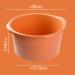 Colcolo Foot Bath & Spa Pool - Durable Foot Soak Bucket with Handles for Home Pedicure - 27.9 x 19.1 cm Orange - Buy Online on SooperMarket.com