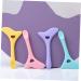 Baluue 4 Pcs Eyeliner Face Cream Applicator Cosmetics Tools Mask Applicator Brush Makeup Stencil - Buy Online on SooperMarket.com