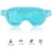 Gamufw Cooling Eye Mask Hot Cold Therapy Gel Eye Mask for Puffy Eye Migraine Relief Headache Dark Circles Dry Eyes Swollen Eyes Sinus Pain (Blue) - Buy Online on SooperMarket.com