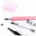 minkissy Makeup Pink Travel Makeup Make up Applicators for Face Makeup Applicators Makeup Brush Tool Lipstick Brush Lipstick Applicator Handy Lip Brush Retractable Metal Rod 9.3*1cm Pink - Buy Online on SooperMarket.com