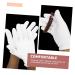 Healeved 48 Pairs White Cotton Gloves Jewelry Touching Gloves Key Hider Outdoor Washable Cotton Gloves Utility Work Gloves Mittens Tires Elastic Gloves Miss Wen Wan Labor Protection Cotton - Buy Online on SooperMarket.com