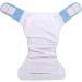 Dekaim Adult Cloth Diaper - Reusable Washable Adjustable Large Nappy (Blue) - Buy Online on SooperMarket.com