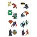 Justice League Tattoos - Fun Party Favor for Superhero Fans - Buy Online on SooperMarket.com