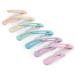 Large Snap Hair Clips for Women and Girls - 12 Pack in 6 Pastel Colors (2.4 Inches) | Hair Accessories for All Ages - Buy Online on SooperMarket.com