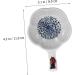 MAGICLULU 1pc Sauce Dish Vegetable Plate Ceramic Dipping Dish Pastry Plate Dipping Sauce Bowl Sauce Bowls Condiment Bowls Candy Plate Spice Dish Seasoning Dish Ceramics Household Spices 11X8X2CM Blue - Buy Online on SooperMarket.com