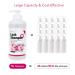 Lunamoon Eyelash Shampoo 1L | Gentle Foam Cleanser for Eyelash Extensions | Makeup Remover & Eyelid Care | Rose Scented Eyelash Foam - Buy Online on SooperMarket.com
