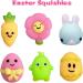 QINGQIU 6 Pack Easter Bubble Bath Bombs with Squishy Toys - Kids Easter Basket Stuffers - Buy Online on SooperMarket.com