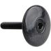Wanyifa 1 1/8 3K Carbon Fiber Cycling Headset Stem Top Cap - Glossy with Black Finish | Includes M6x35mm Titanium Bolt - Buy Online on SooperMarket.com