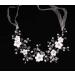 KOMUNJ Silver Bride Headband Crystal Bridal Hair Accessories Crystal Headpieces Flower Headband Bridal Hair Pieces Pearl Hair Accessories for Women and Girls (Silver) - Buy Online on SooperMarket.com