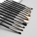 DFHBFG 12-Piece Eye Makeup Brushes Set | Complete Eye Shadow Eyeliner Eyebrow Tools for Flawless Application | International Shipping - Buy Online on SooperMarket.com