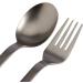 Snow Peak Titanium Fork & Spoon Set with Carrying Case - Lightweight & Durable Camping Utensils - Buy Online on SooperMarket.com