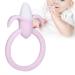 Infant Silicone Teether - BPA Free Soft Pink Teething Toy for Toddlers | Safe Chewing & Soothing Solution - Buy Online on SooperMarket.com
