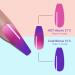 28g/Box Rose and Purple Color Change Dip Powder for Long-lasting Dipping Nails - No UV Light Needed | No.17 - Buy Online on SooperMarket.com