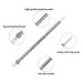 7PC Blackhead Remover Set - Premium Comedone Squeezer Tools for Acne Treatment with Stylish Leather Pouch - Buy Online on SooperMarket.com