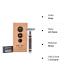 Parker Safety Razor 65R Super Heavyweight Double Edge Safety Razor - Includes 5 Blades | International Shipping Available - Buy Online on SooperMarket.com