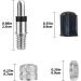 24pcs Dunlop Valve Replacement Set | Bicycle Valve Flash Valve Parts & Accessories for City & Trekking Bikes - Buy Online on SooperMarket.com